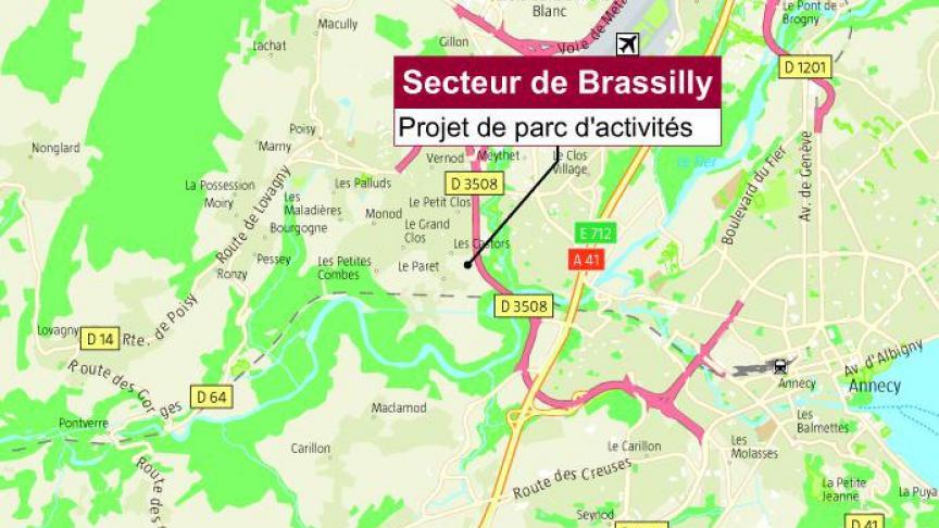 Poisy : un nouveau parc d’activités en «réflexion» sur le secteur de Brassilly